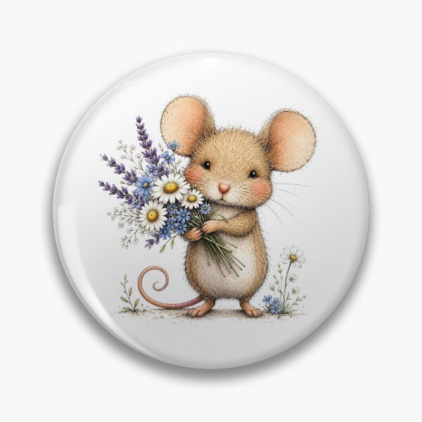 Item preview, Floral Mouse designed and sold by PetalGarden.