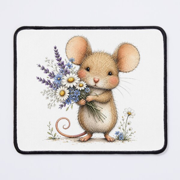 Item preview, Floral Mouse designed and sold by PetalGarden.