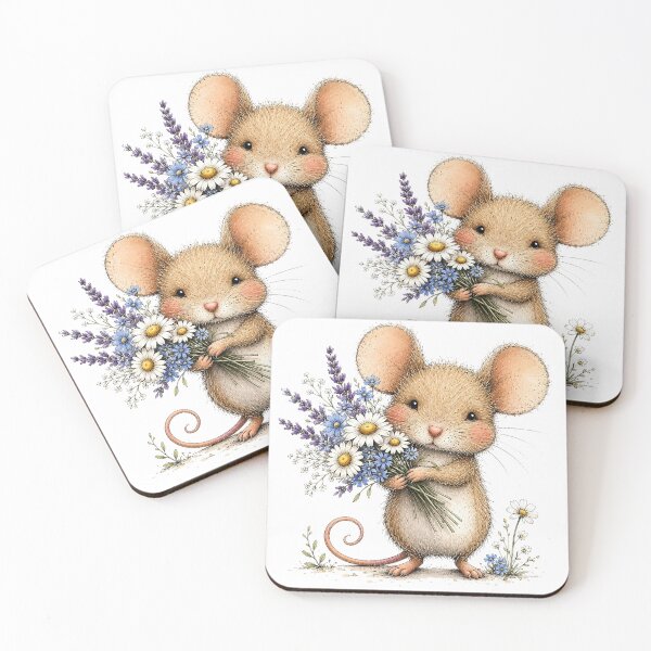 Item preview, Floral Mouse designed and sold by PetalGarden.