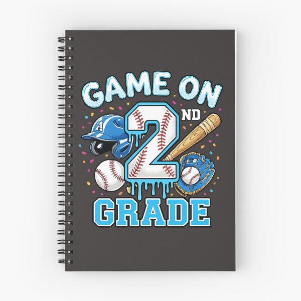Item preview, Game On 2nd Grade Baseball Back to School designed and sold by Lariva.