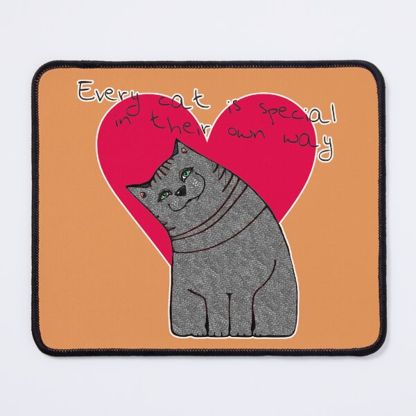Item preview, Every cat is special in their own way! (Kiekeboekat Edition) soft orange designed and sold by Kiekeboekat.