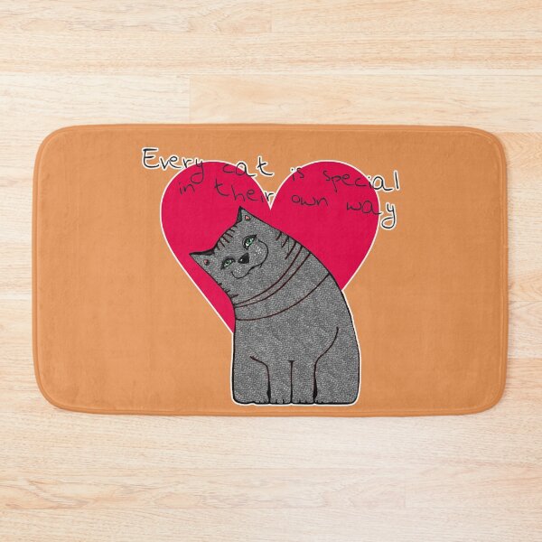 Item preview, Every cat is special in their own way! (Kiekeboekat Edition) soft orange designed and sold by Kiekeboekat.