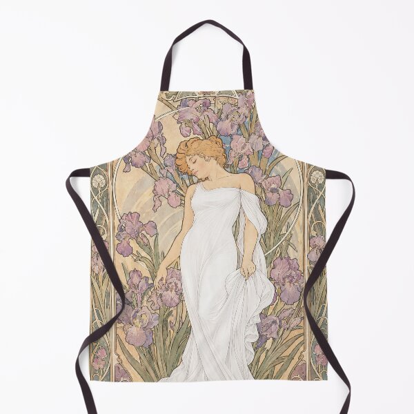 Item preview, Alphonse Mucha Iris 1898 designed and sold by maniacfitness.