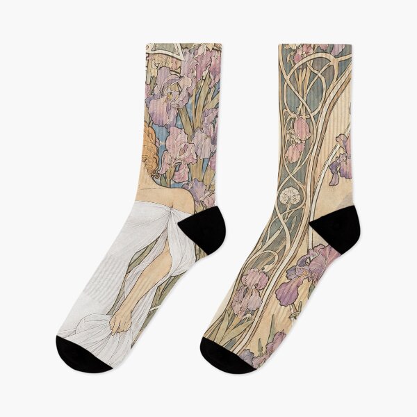 Item preview, Alphonse Mucha Iris 1898 designed and sold by maniacfitness.