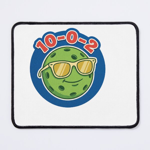 Item preview, Game Match Point 10-0-2 Cool Chilling Pickleball Mascot designed and sold by randaper.