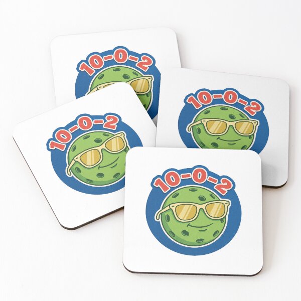 Item preview, Game Match Point 10-0-2 Cool Chilling Pickleball Mascot designed and sold by randaper.