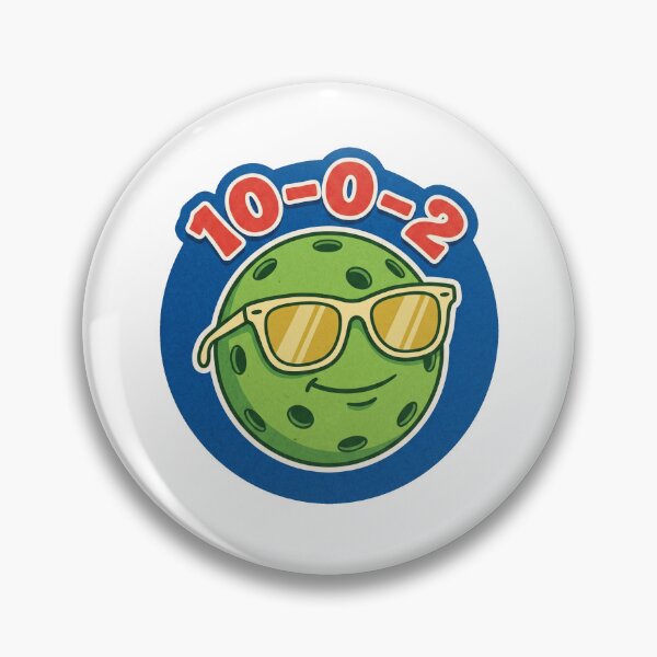 Item preview, Game Match Point 10-0-2 Cool Chilling Pickleball Mascot designed and sold by randaper.