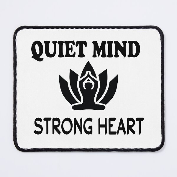 Item preview, Quiet Mind Strong Heart designed and sold by elyazidostore.