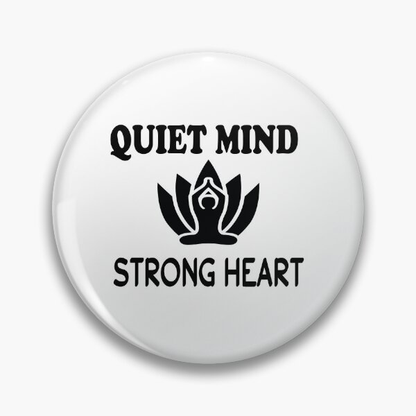 Item preview, Quiet Mind Strong Heart designed and sold by elyazidostore.