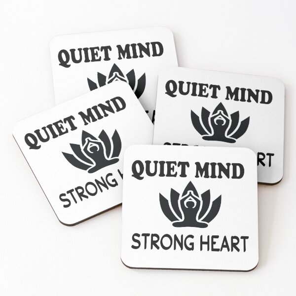 Item preview, Quiet Mind Strong Heart designed and sold by elyazidostore.