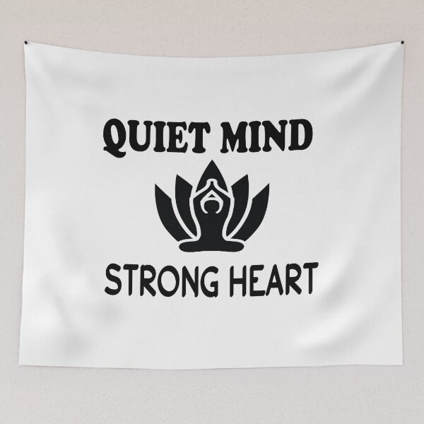 Item preview, Quiet Mind Strong Heart designed and sold by elyazidostore.