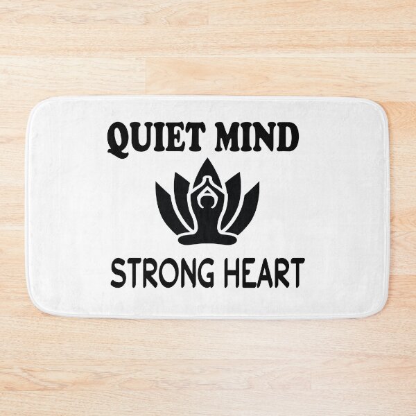 Item preview, Quiet Mind Strong Heart designed and sold by elyazidostore.