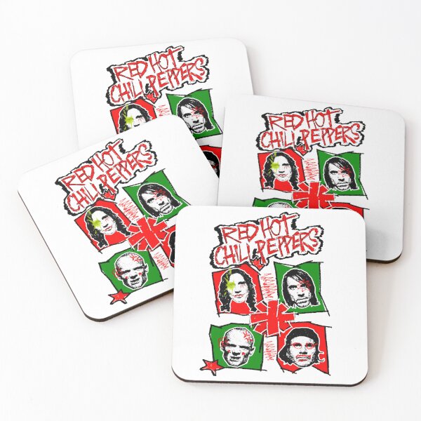 Item preview, Line Art Green And Red Hard Rock Band  designed and sold by JennieYarbrough.