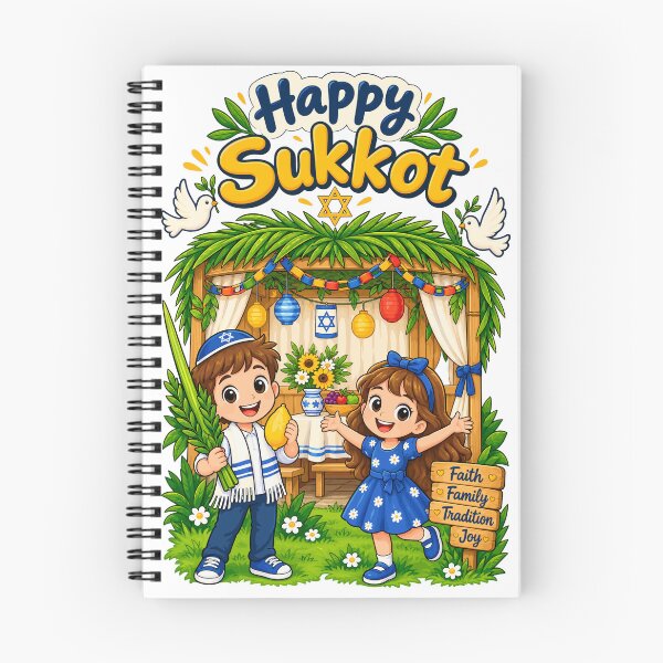 Item preview, Happy Sukkot Faith Family Tradition Joy Kids designed and sold by ZIGLWORKS.