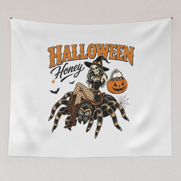 Item preview, Halloween honey, Witch Spider designed and sold by LittleHugHouse.