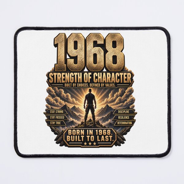 Item preview, Born in 1968 Strength of Character designed and sold by JMDG Studio.