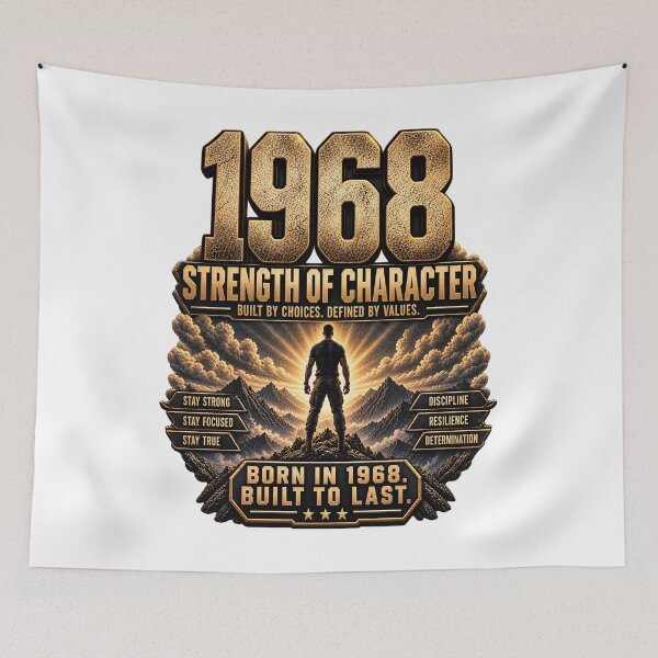 Item preview, Born in 1968 Strength of Character designed and sold by JMDG Studio.