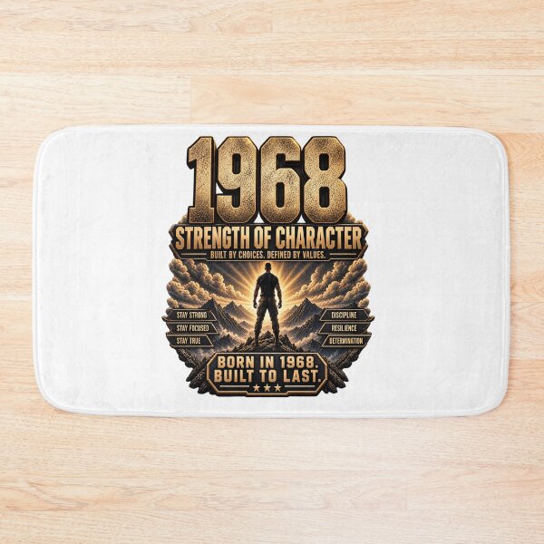 Item preview, Born in 1968 Strength of Character designed and sold by JMDG Studio.