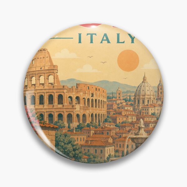Item preview, Vintage Rome Travel Poster designed and sold by newjoseph.