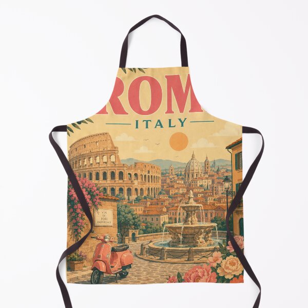 Item preview, Vintage Rome Travel Poster designed and sold by newjoseph.