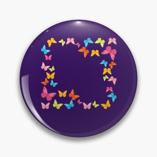Item preview, Colorful Flying Butterflies Frame Border designed and sold by SolutionsArt.