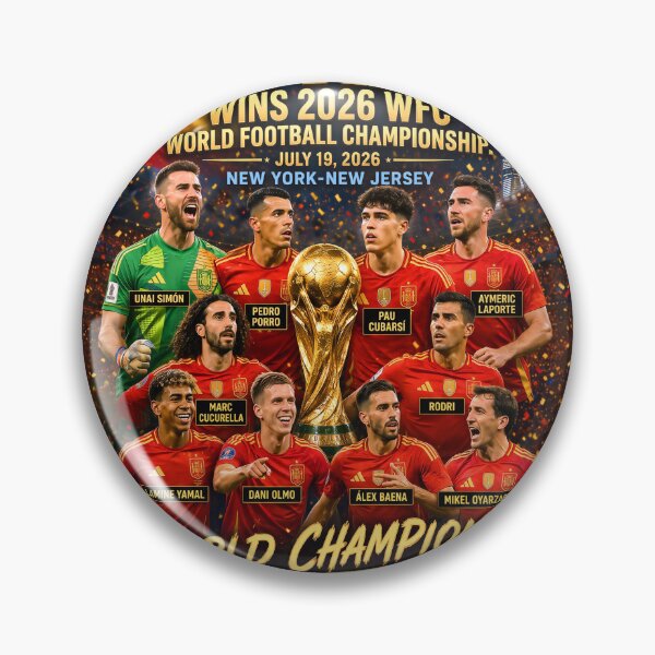 Item preview, SPAIN WINS 2026 WFC WORLD FOOTBALL CHAMPIONSHIP - July 19, 2026 designed and sold by DBM Photo Art 1.