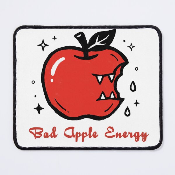Item preview, Bad Apple Energy — Retro Vampire Apple designed and sold by SugarCore.