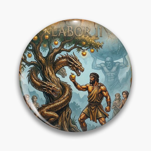 Item preview, Hercules' LABOR 11 - The Apples of the Hesperides designed and sold by codex antique.