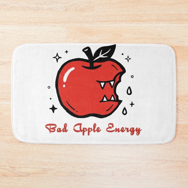 Item preview, Bad Apple Energy — Retro Vampire Apple designed and sold by SugarCore.