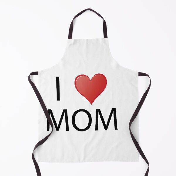 Item preview, I Love Mom Red Heart Graphic designed and sold by AyaanArtStudio.