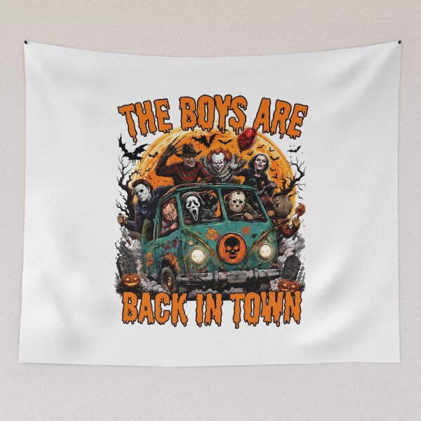 Item preview, Horror Movie Characters,The Boys Are Back In Town  designed and sold by LittleHugHouse.