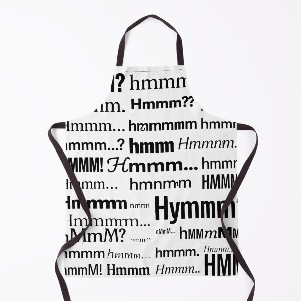 Item preview, Hmmm Meme Typography Pattern Funny Repeated Hmmm Text Reaction Humor T-Shirt designed and sold by pawsome purrfect.
