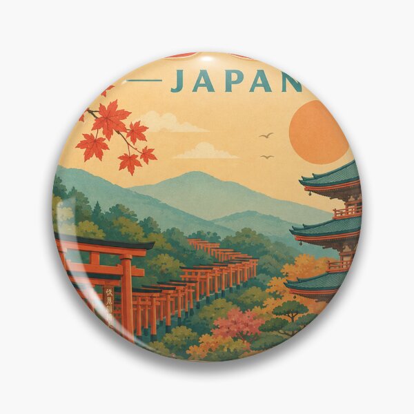 Item preview, Kyoto Autumn Temple Garden designed and sold by newjoseph.