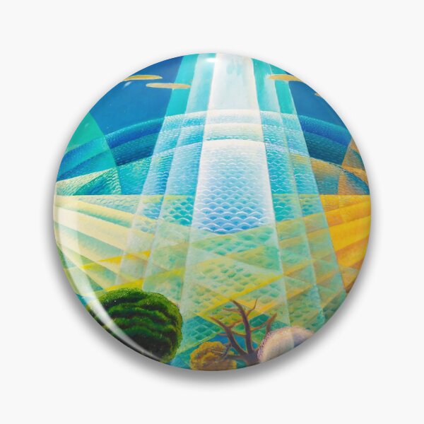 Item preview, Synthesis-Simultaneity, city of God at sunrise nautical landscape painting by Gerardo Dottori designed and sold by Jéanpaul  Ferro.
