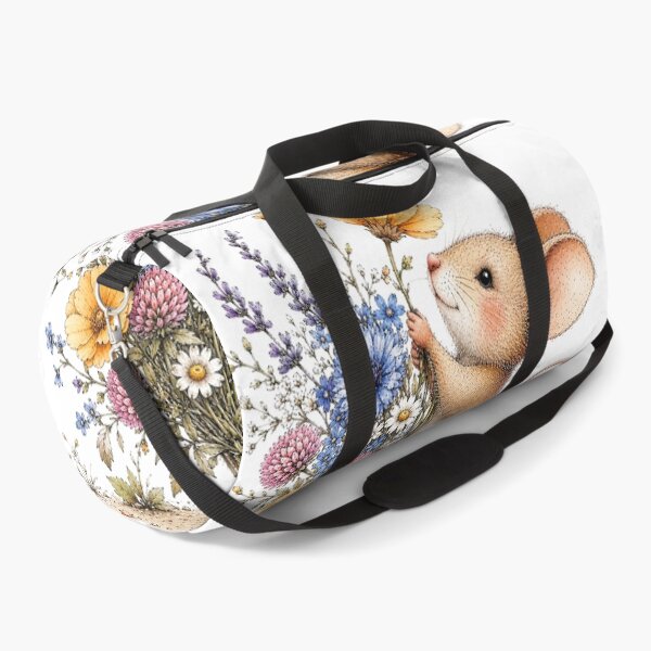 Item preview, Floral Woodland Mouse designed and sold by PetalGarden.