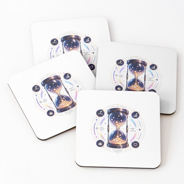 Item preview, Trust the Process Hourglass Sticker designed and sold by blossomfun.
