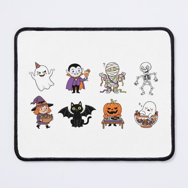 Item preview, Cute Halloween Character Monsters Sticker Set designed and sold by SassyArtistry.