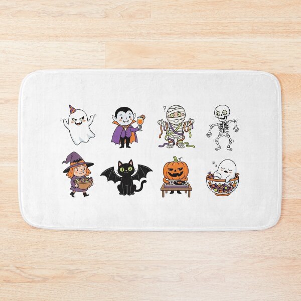 Item preview, Cute Halloween Character Monsters Sticker Set designed and sold by SassyArtistry.