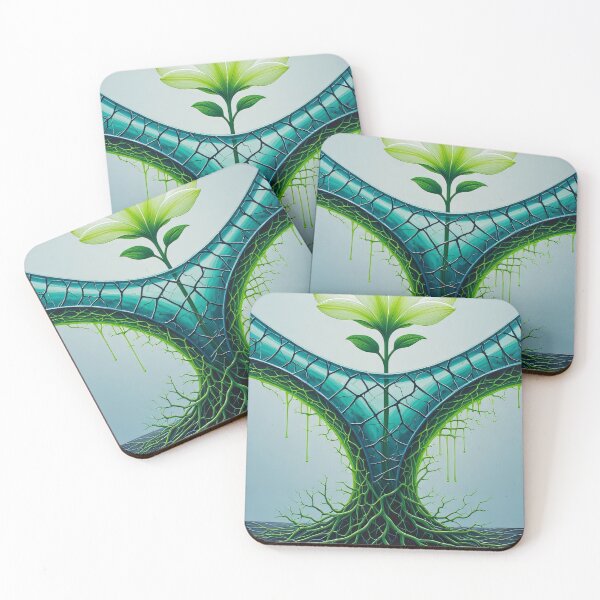 Item preview, Blooming nature amidst artificial structures designed and sold by Mianku | Für das Leben.