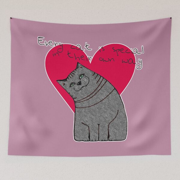 Item preview, Every cat is special in their own way! (Kiekeboekat Edition) pinky designed and sold by Kiekeboekat.