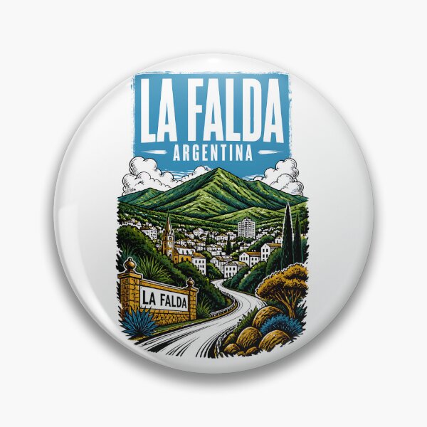 Item preview, La Falda Argentina Vintage Viajes Turismo designed and sold by TravelersGems.