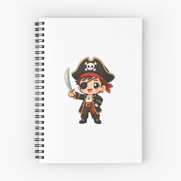 Aperçu de l'œuvre Pirate Kawaii créée et vendue par Lolilas.