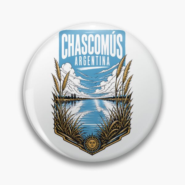 Item preview, Chascomus Argentina Vintage Travel Tourism designed and sold by TravelersGems.