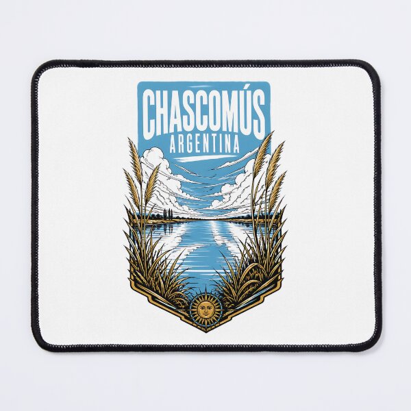 Item preview, Chascomus Argentina Vintage Travel Tourism Poster designed and sold by TravelersGems.