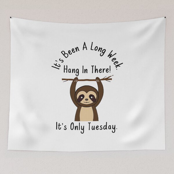 Item preview, Funny Tuesday Work Week Meme designed and sold by Sartoris Art.
