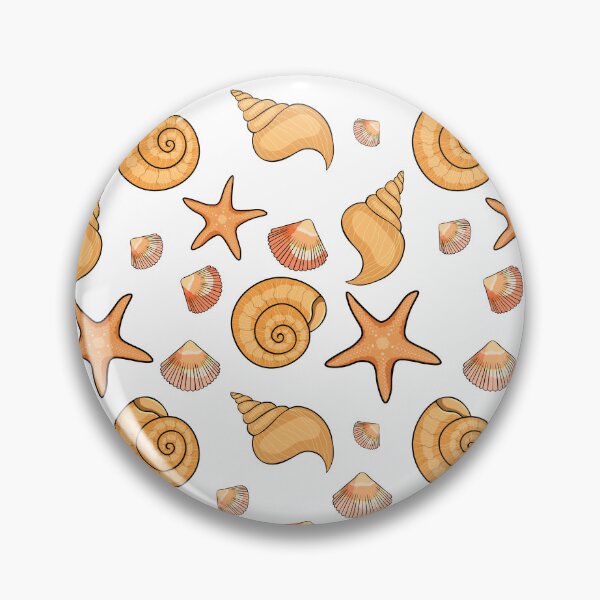 Item preview, Sea Shells and Starfish Ocean Summer Illustration designed and sold by OrPolly.