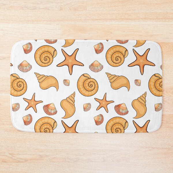 Item preview, Sea Shells and Starfish Ocean Summer Illustration designed and sold by OrPolly.