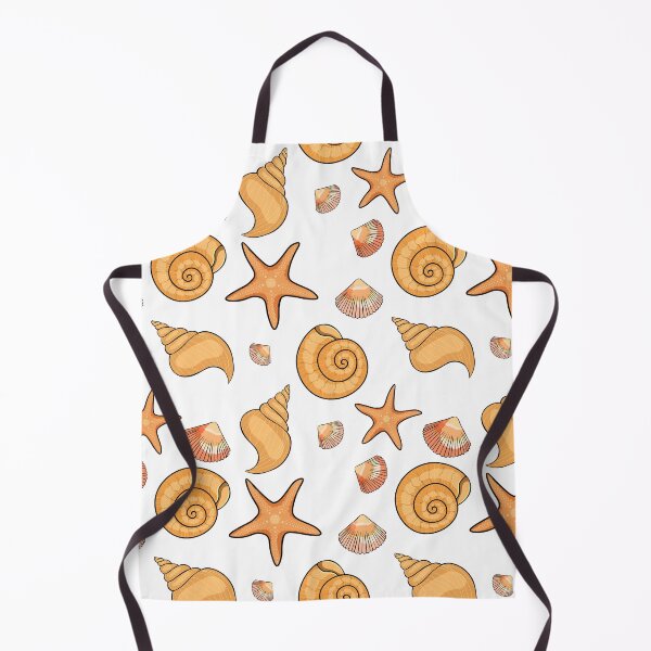 Item preview, Sea Shells and Starfish Ocean Summer Illustration designed and sold by OrPolly.