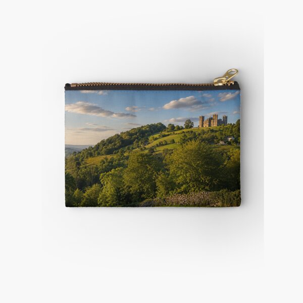 Item preview, Golden Hour at Riber Castle: Derbyshire Hills in Sunlight designed and sold by Astute-Artio-Photography.