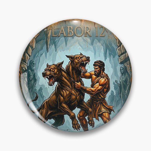 Item preview, Hercules' LABOR 12 - The Capture of Cerberus designed and sold by codex antique.